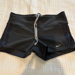 Nike Women's Dark Grey Dry-Fit Shorts